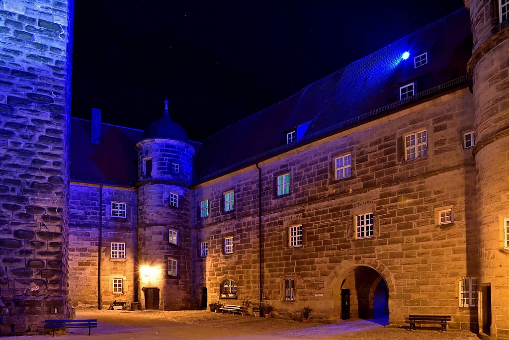 Kronach Festung Rosenberg Ostfluegel Fuerstenbau