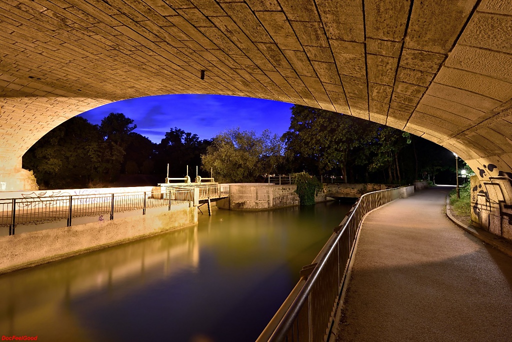 München Maximiliansbrücke Kleine Isar