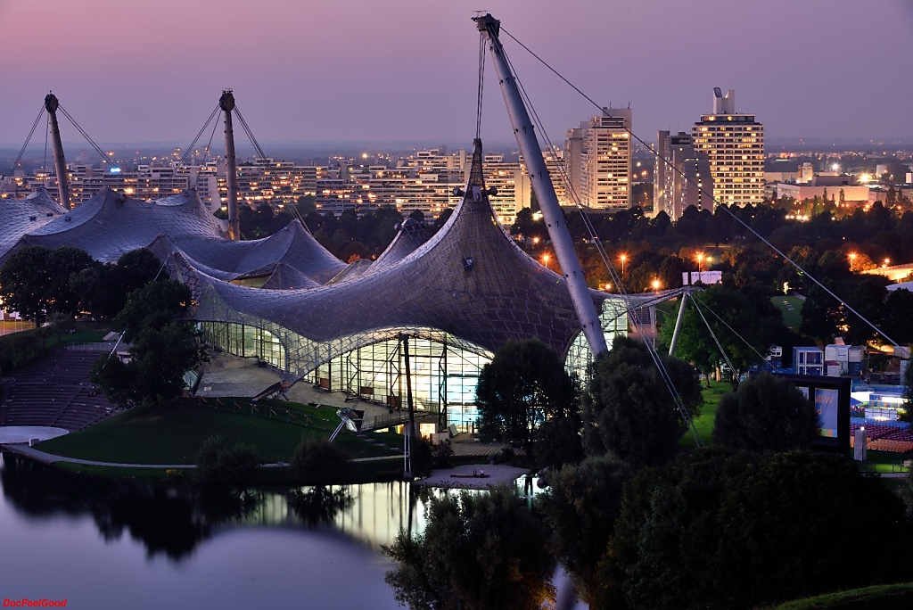 München Olympiapark Schwimmhalle