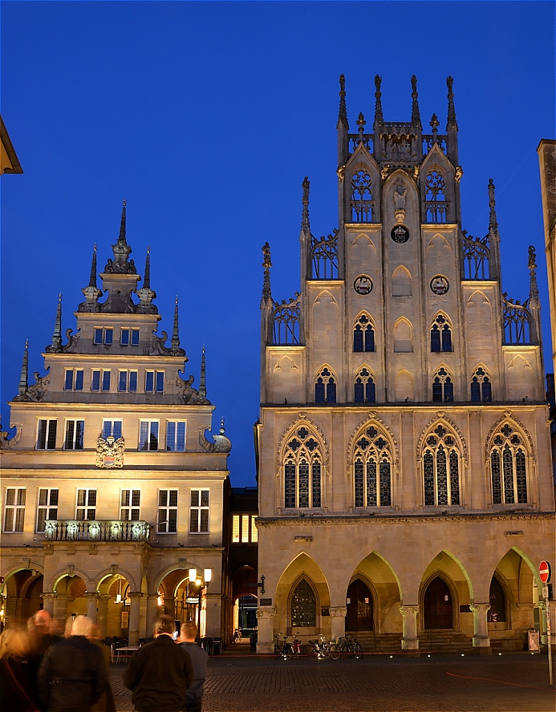 Muenster Prinzipalmarkt Rathaus