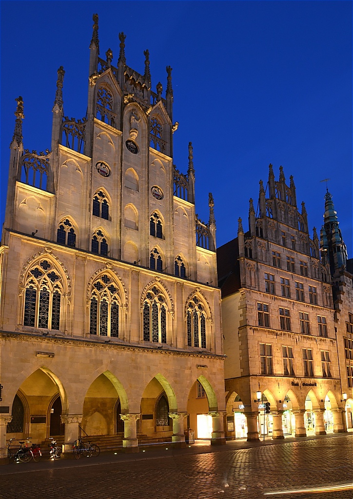 Muenster Prinzipalmarkt Rathaus