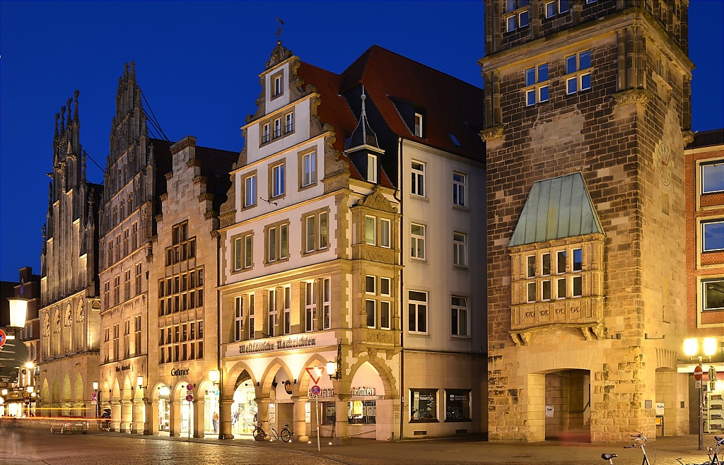 Münster Prinzipalmarkt Rathaus