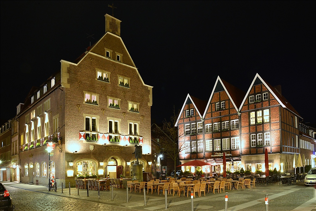 Münster Spiekerhof Kiepenkerl