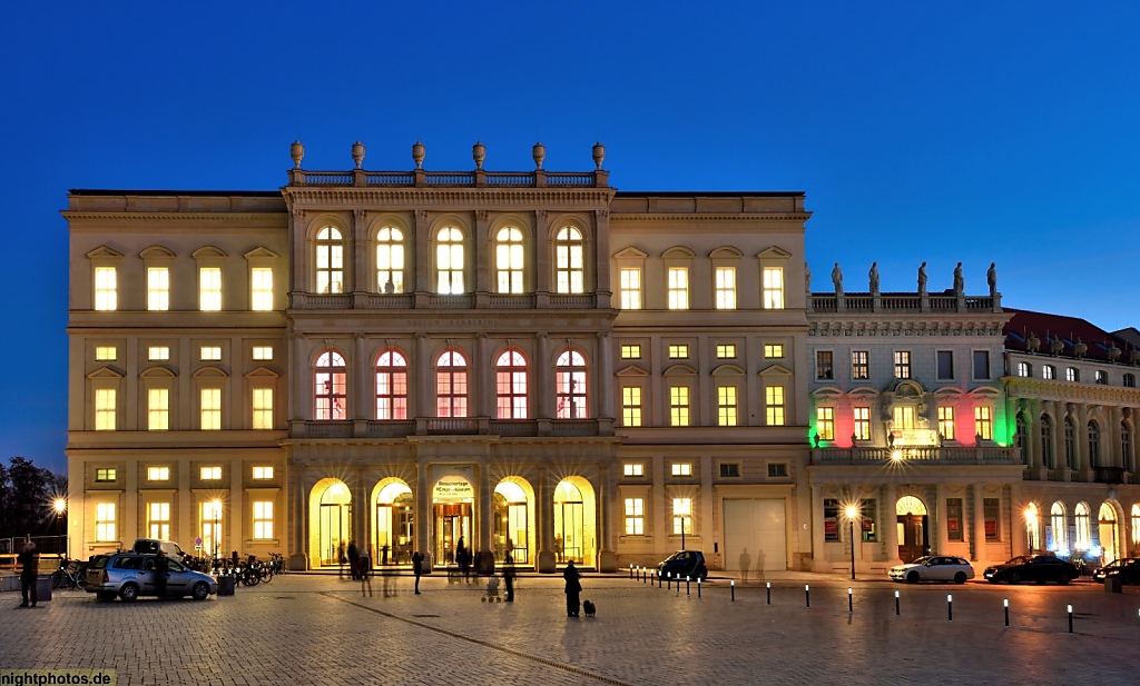 Potsdam Alter Markt mit Museum Barberini Rekonstruktion erbaut 2013-2017 von Hilmer und Sattler und Albrecht für Hasso Plattner