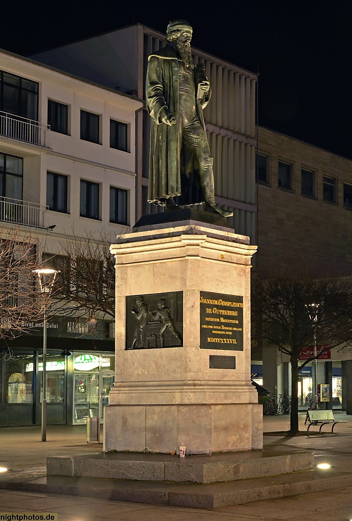 Mainz Gutenberg-Denkmal