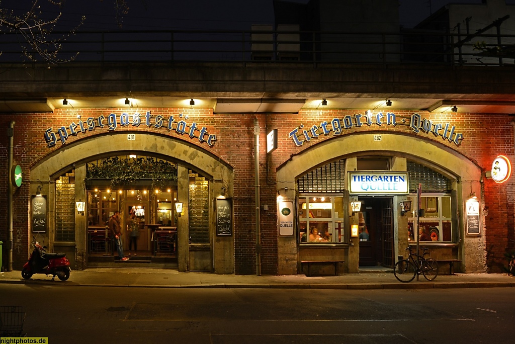 Berlin Tiergarten Stadtbahnbögen