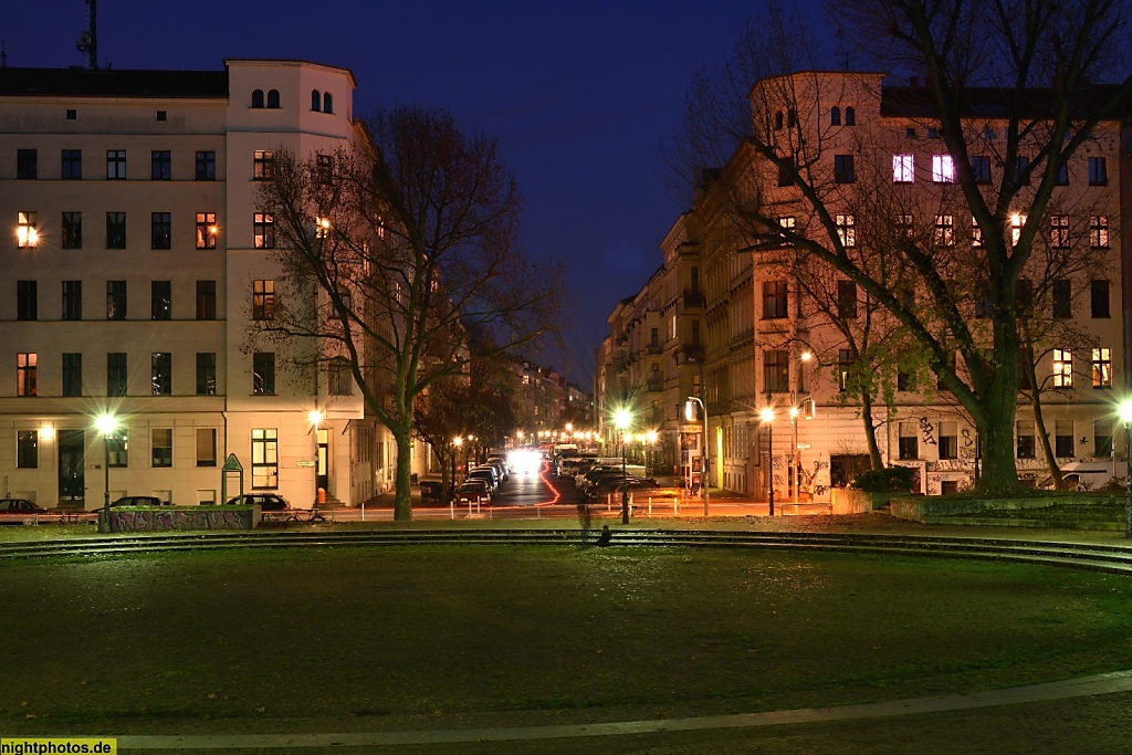 Berlin Kreuzberg Mariannenplatz Wrangelstrasse