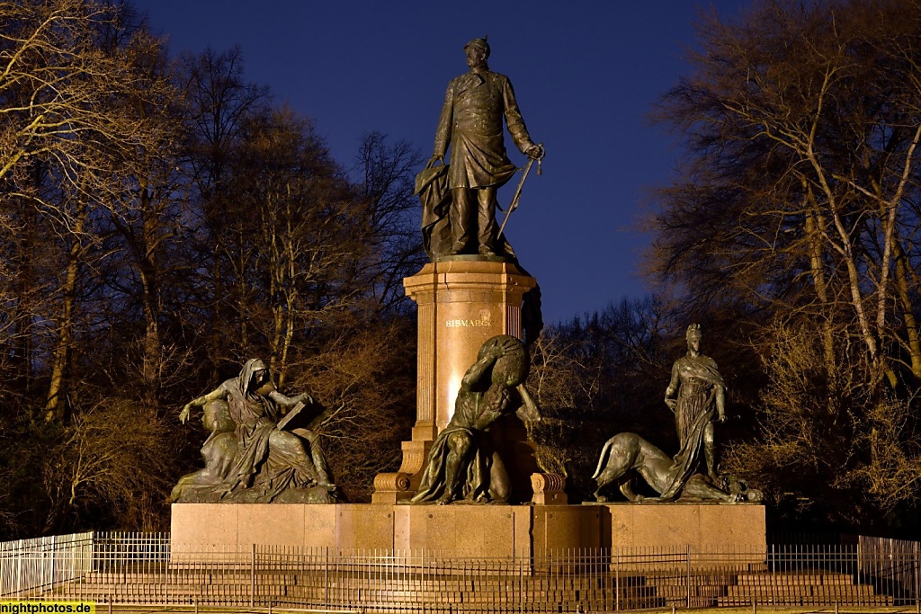 Berlin Tiergarten Denkmal Otto von Bismarck