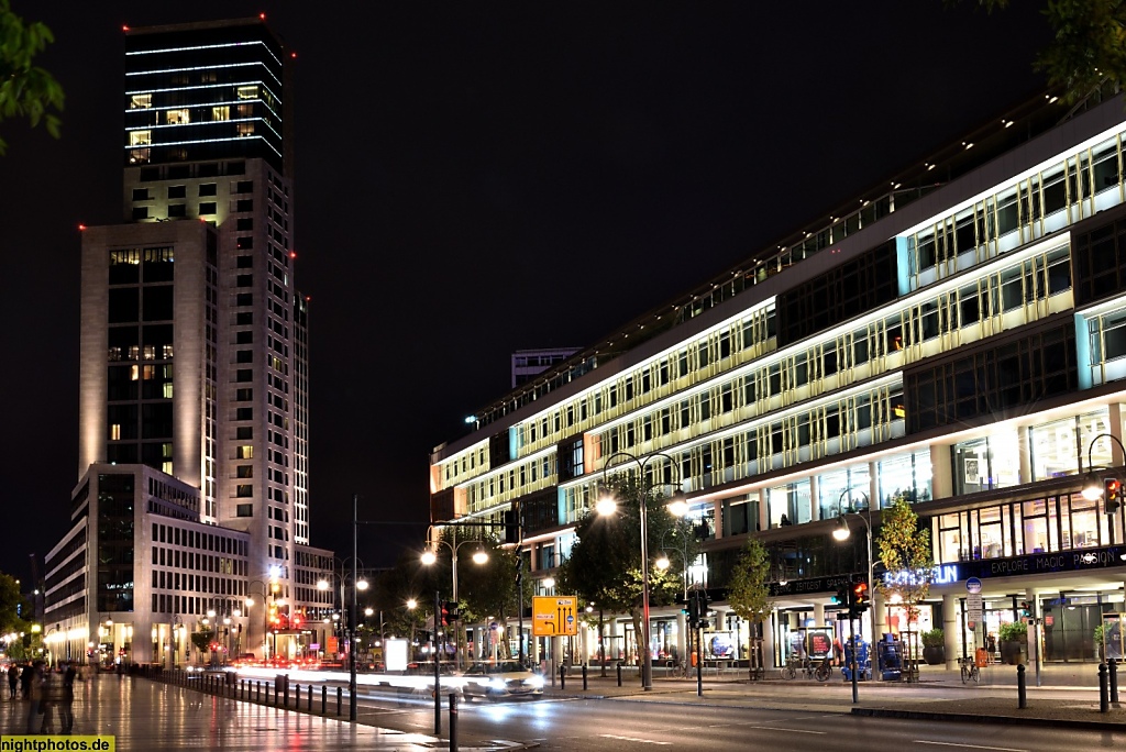 Berlin Charlottenburg Breitscheidplatz Hotel Waldorf Astoria Bikini-Haus