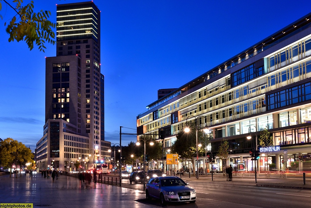 Berlin Charlottenburg Breitscheidplatz Hotel Waldorf Astoria Bikini-Haus