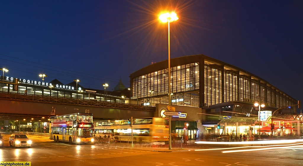 Berlin Charlottenburg Bahnhof Zoologischer Garten