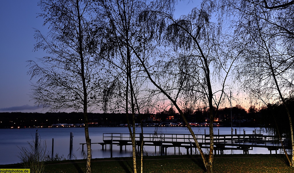 Berlin Wannsee Wannseeblick im Garten der Liebermann-Villa erbaut von Paul Otto Baumgarten