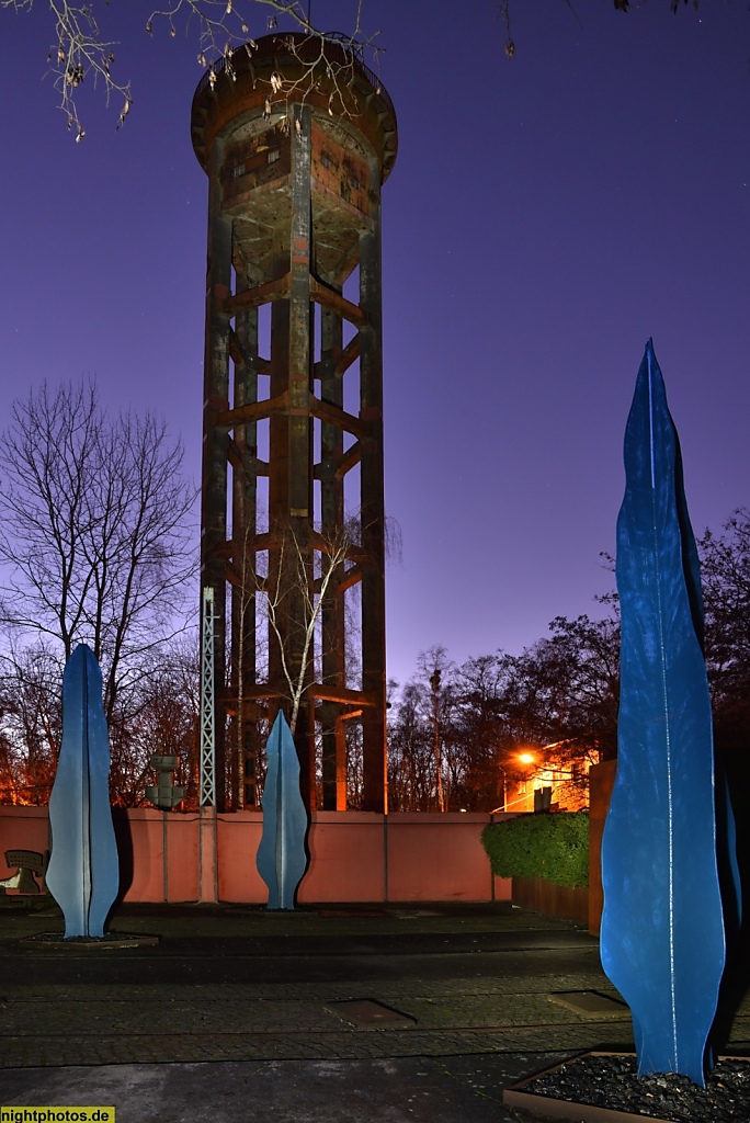 Berlin Schöneberg Naturpark Südgelände ehem Wasserturm