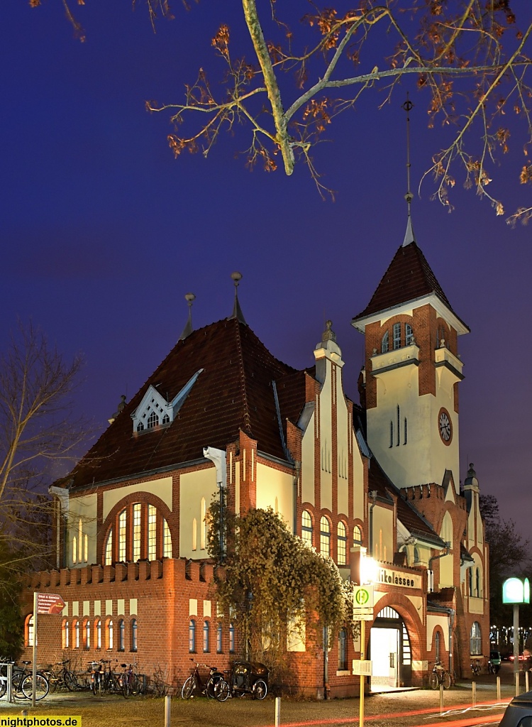 Berlin Nikolassee Hohenzollernplatz S-Bahnhof erbaut von Paul Vogler 1901-1902