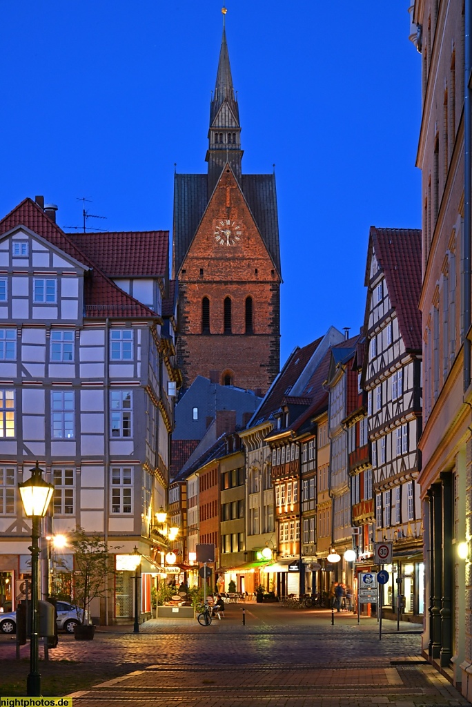 Hannover Kramerstrasse vor Marktkirche