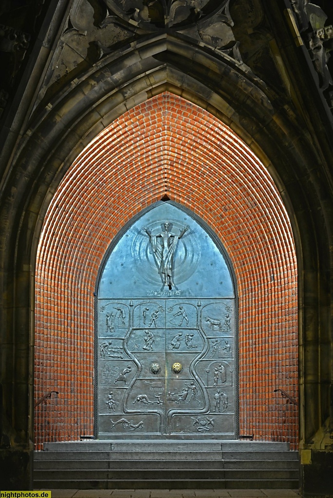 Hannover Marktkirche erbaut 1347-1360 Portal