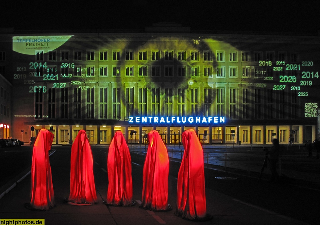 Berlin Tempelhof Flughafen ehemaliges Abfertigungsgebäude