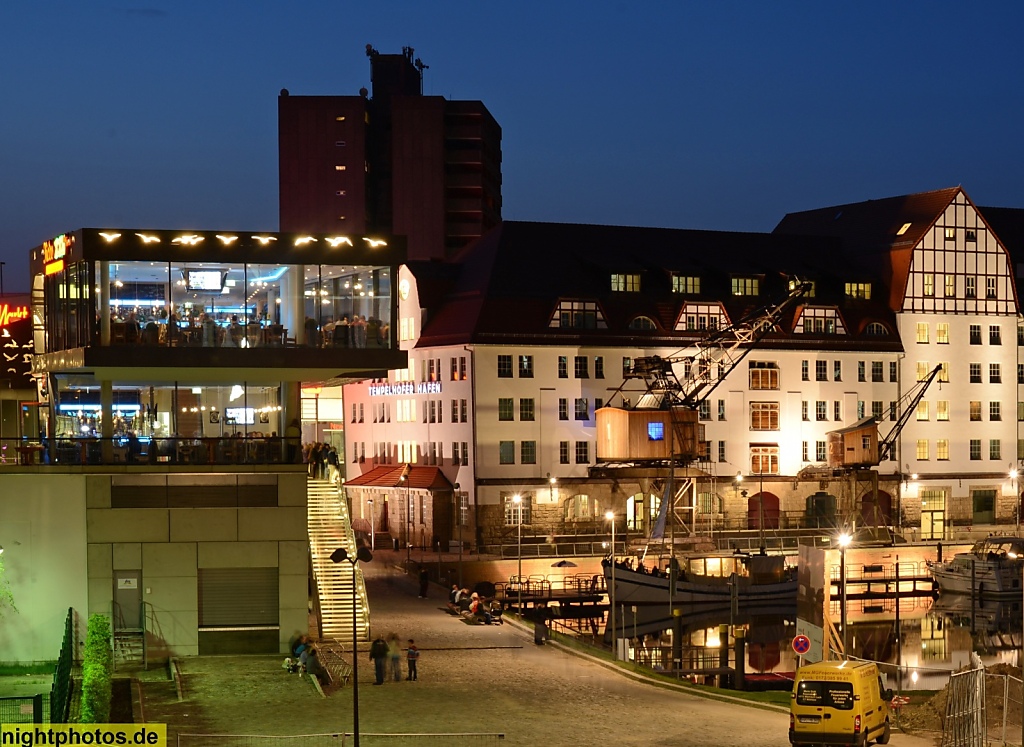 Berlin Tempelhof Hafen ehemaliges Speicherhaus erbaut 1901-1908 von Christian Havestadt und Max Contag