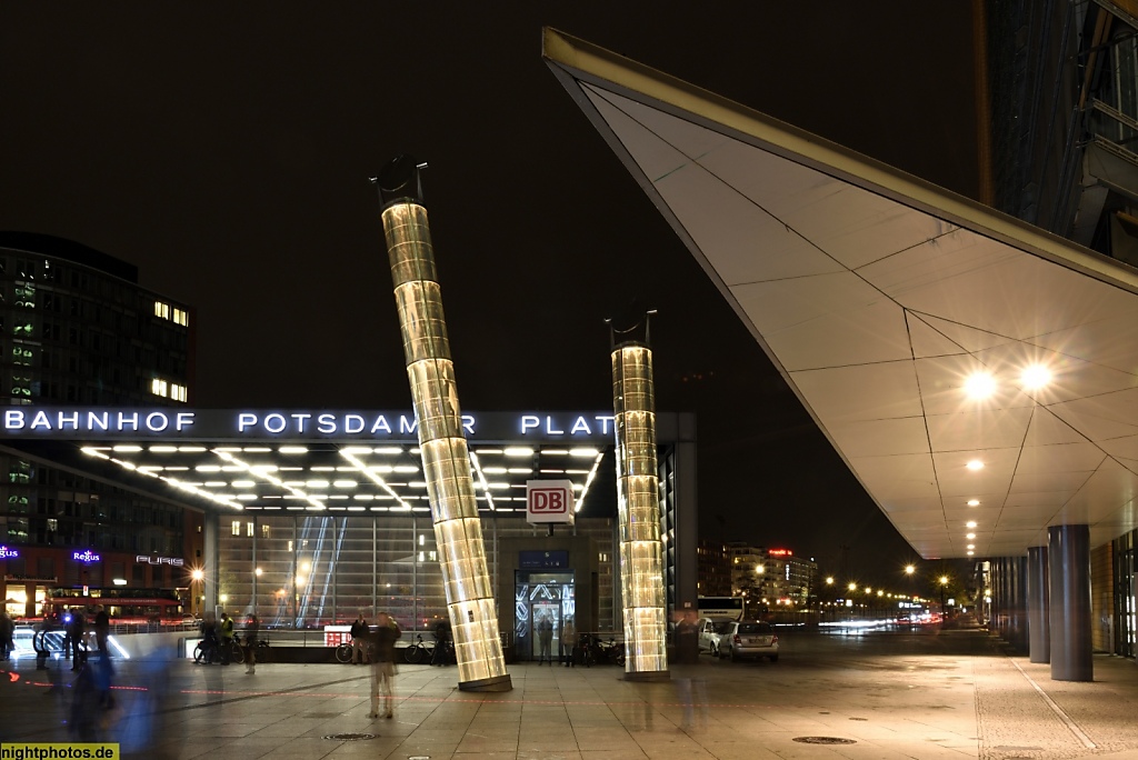 Berlin Mitte Potsdamer Platz Bahnhof