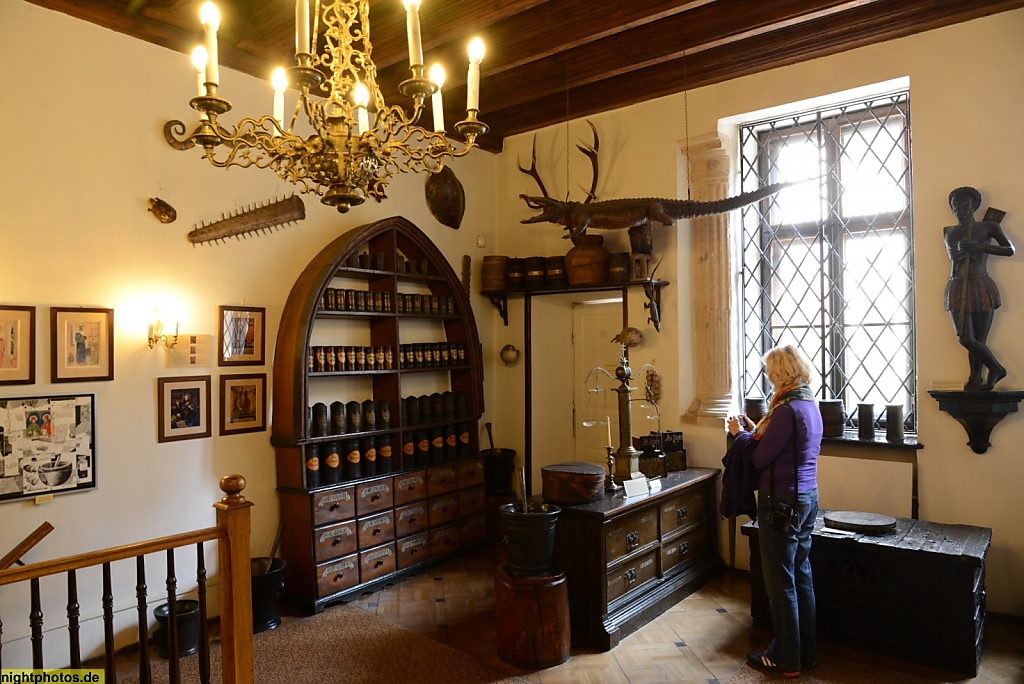 Krakau Apothekenmuseum (Muzeum Farmacji) in der Ulica Florianska