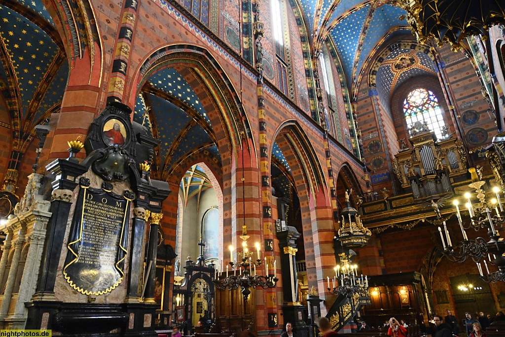 Krakau Marienkirche erbaut 1355-1408 Gotik