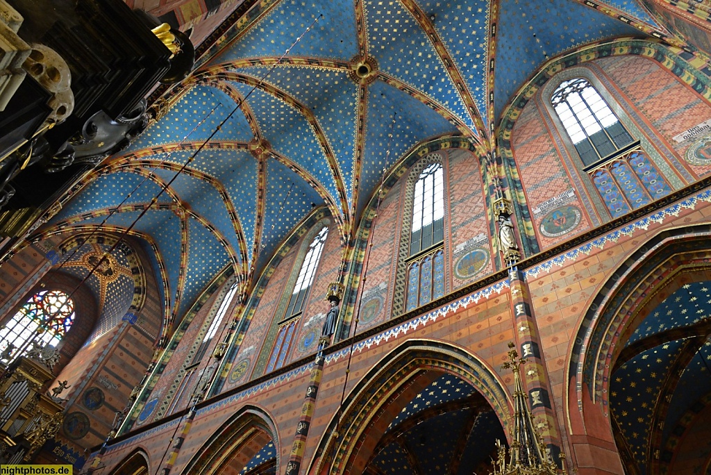 Krakau Marienkirche erbaut 1355-1408 Gotik