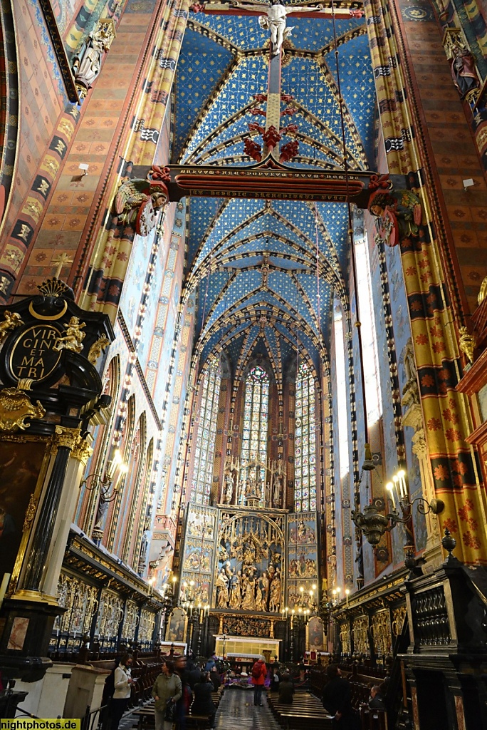 Krakau Marienkirche erbaut 1355-1408 Gotik