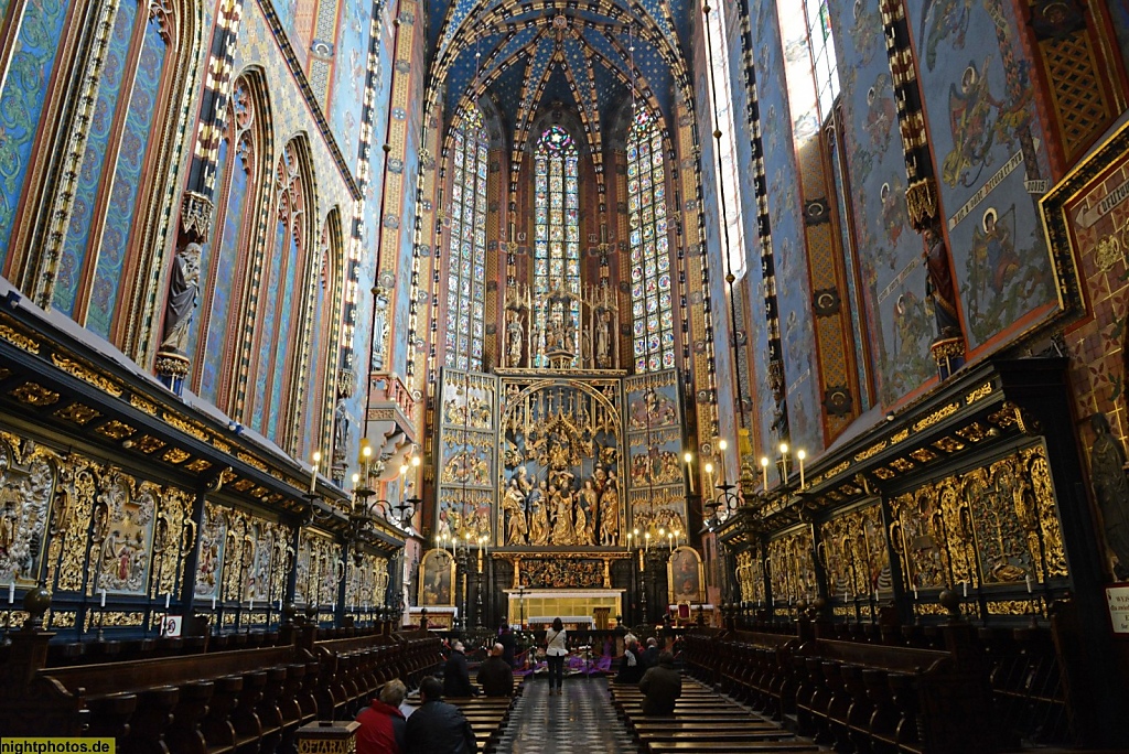 Krakau Marienkirche erbaut 1355-1408 Gotik