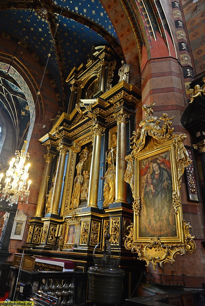 Krakau Marienkirche erbaut 1355-1408 Gotik