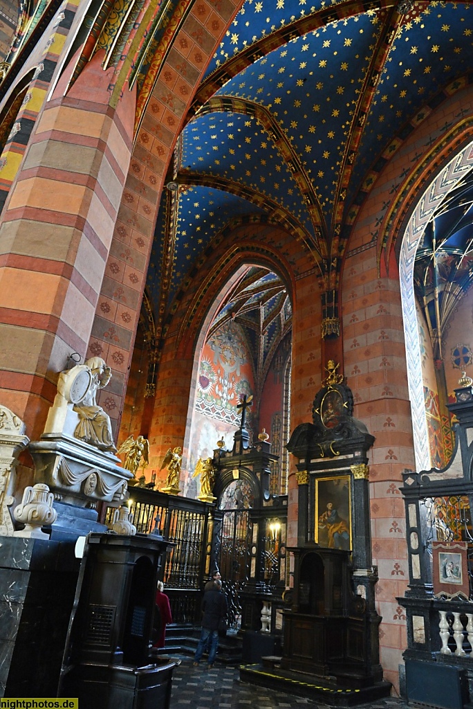 Krakau Marienkirche erbaut 1355-1408 Gotik
