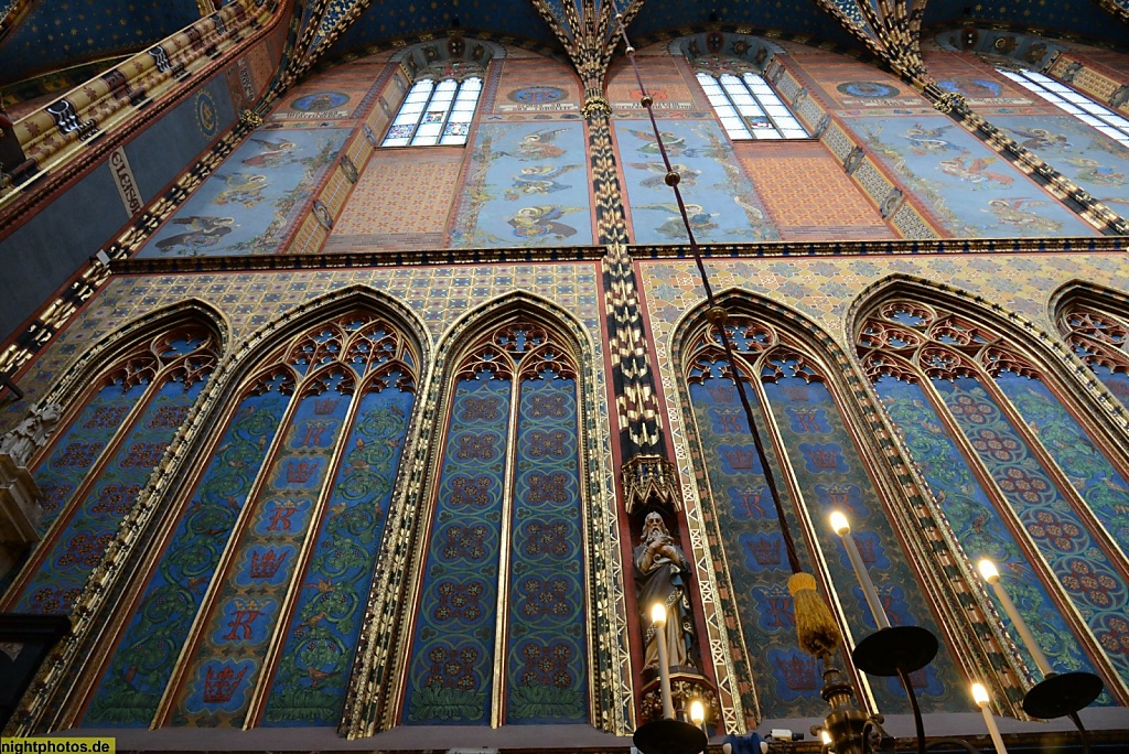 Krakau Marienkirche erbaut 1355-1408 Gotik