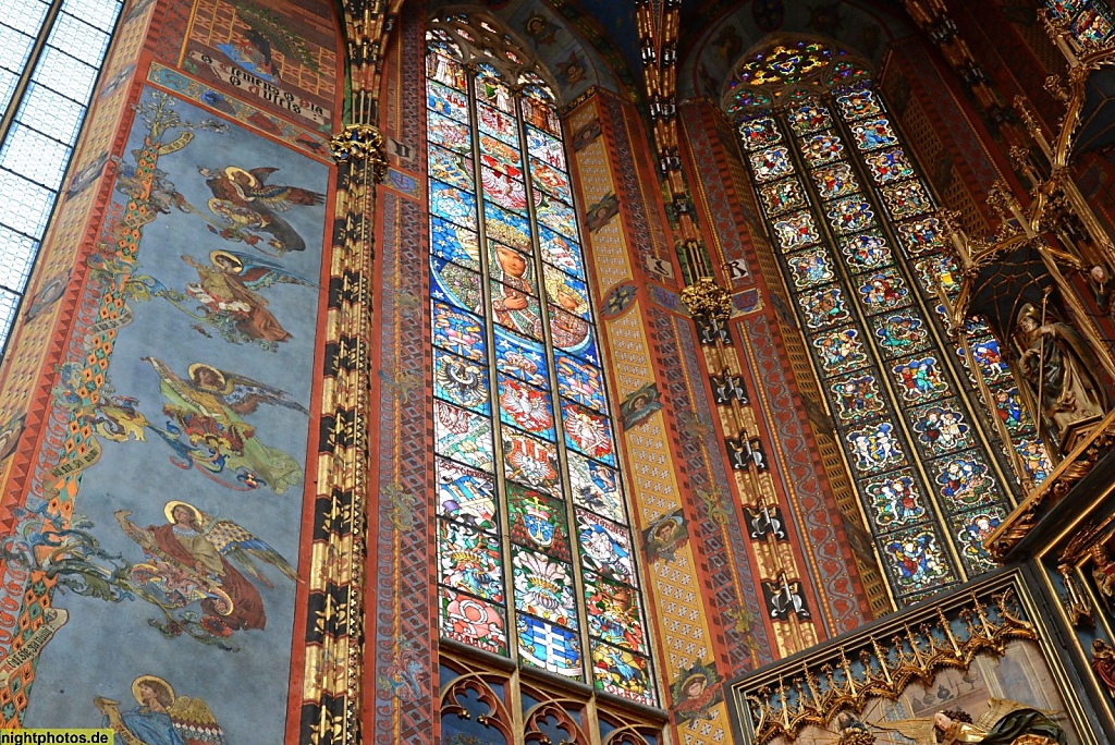 Krakau Marienkirche erbaut 1355-1408 Gotik
