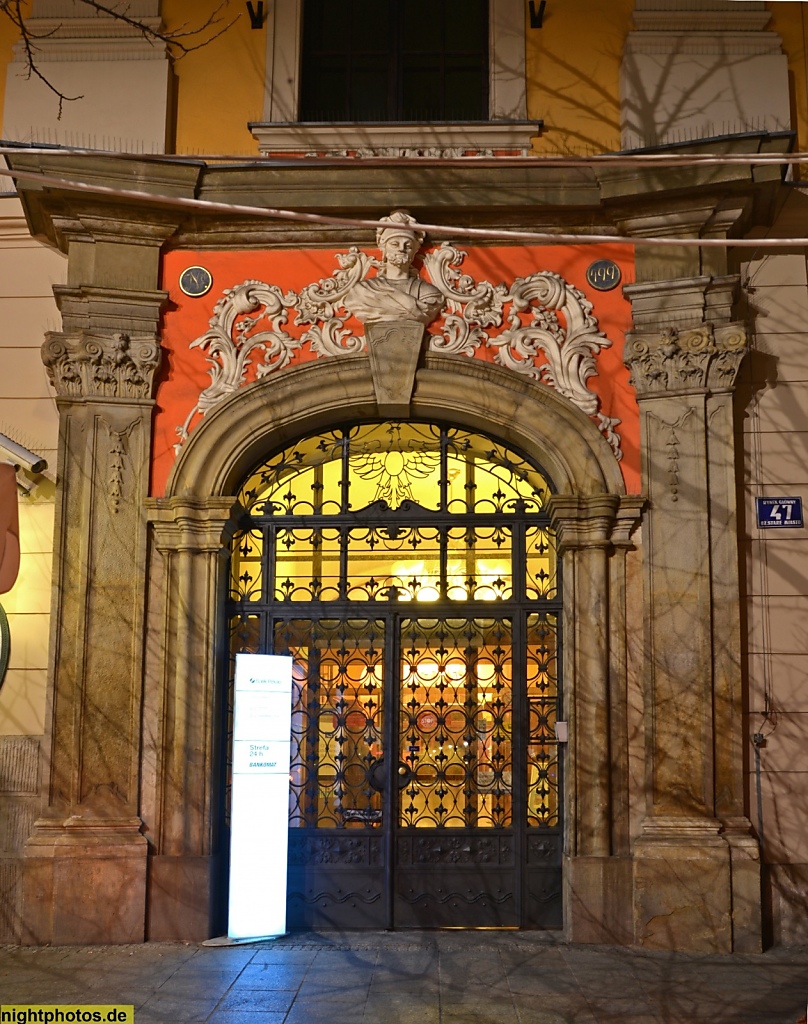 Krakau Tür am Hauptmarkt (Maly Rynek)