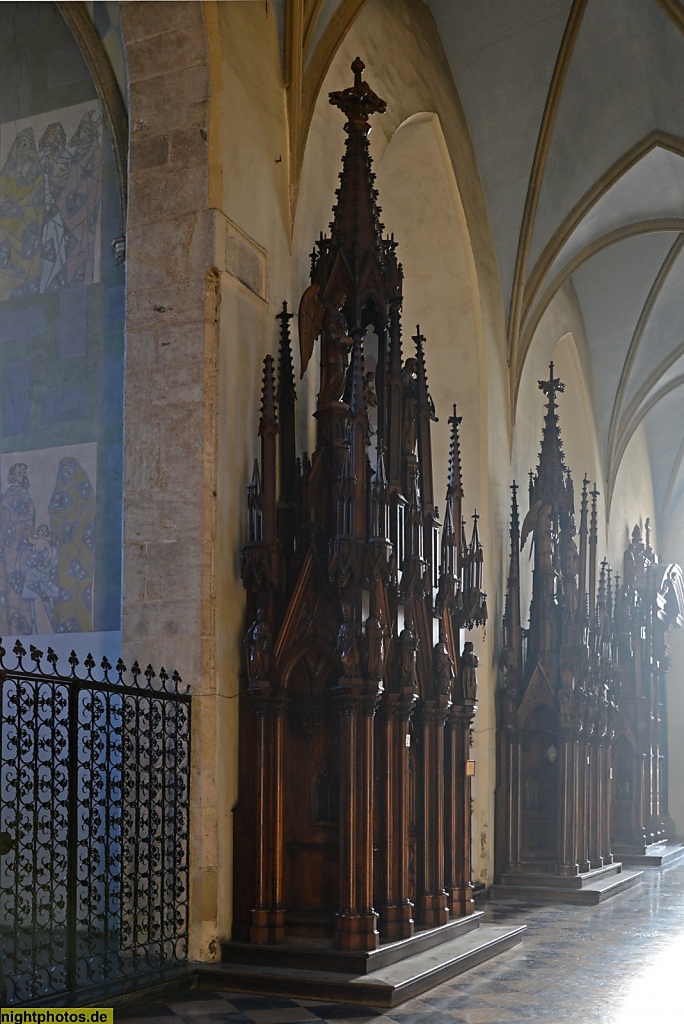 Krakau Dominikanerkirche (Dominikanska) Beichtstühle