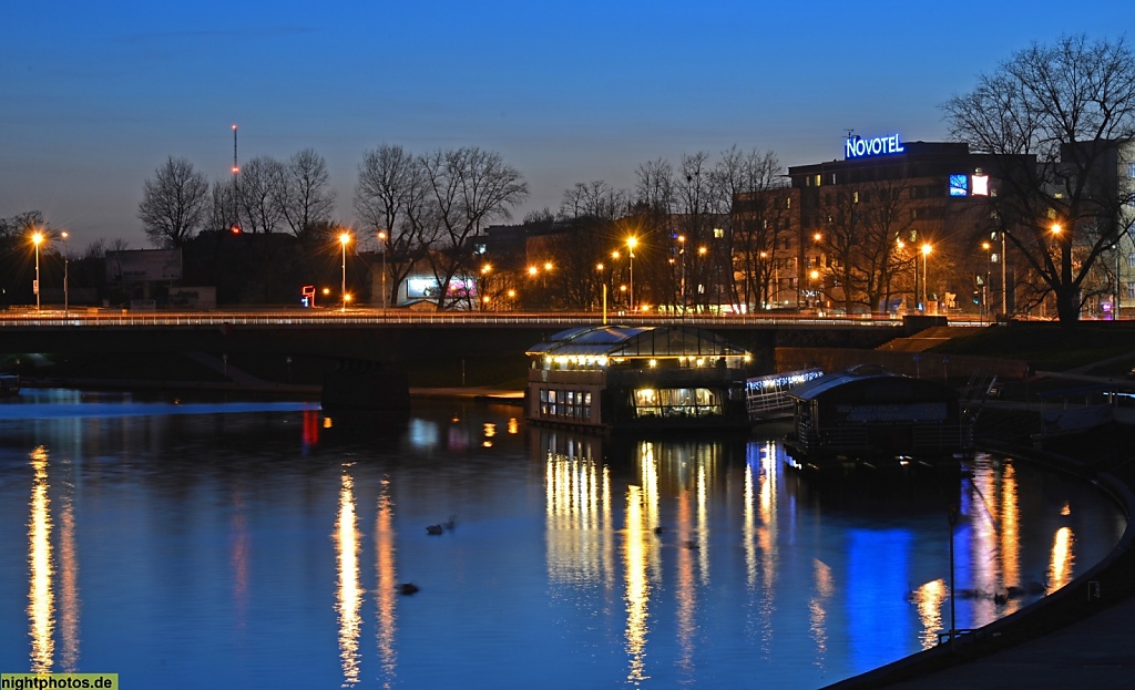 Krakau Ufer der Weichsel (Wisla)