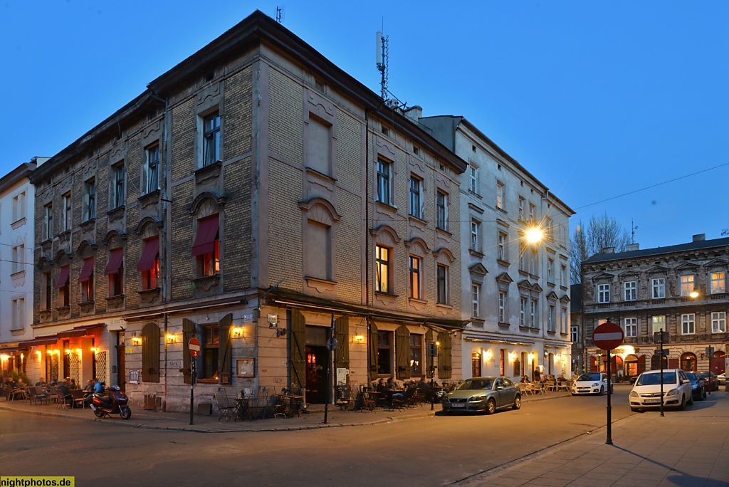 Krakau Kazimierz ehem Jüdischer Bezirk heute Kneipenviertel