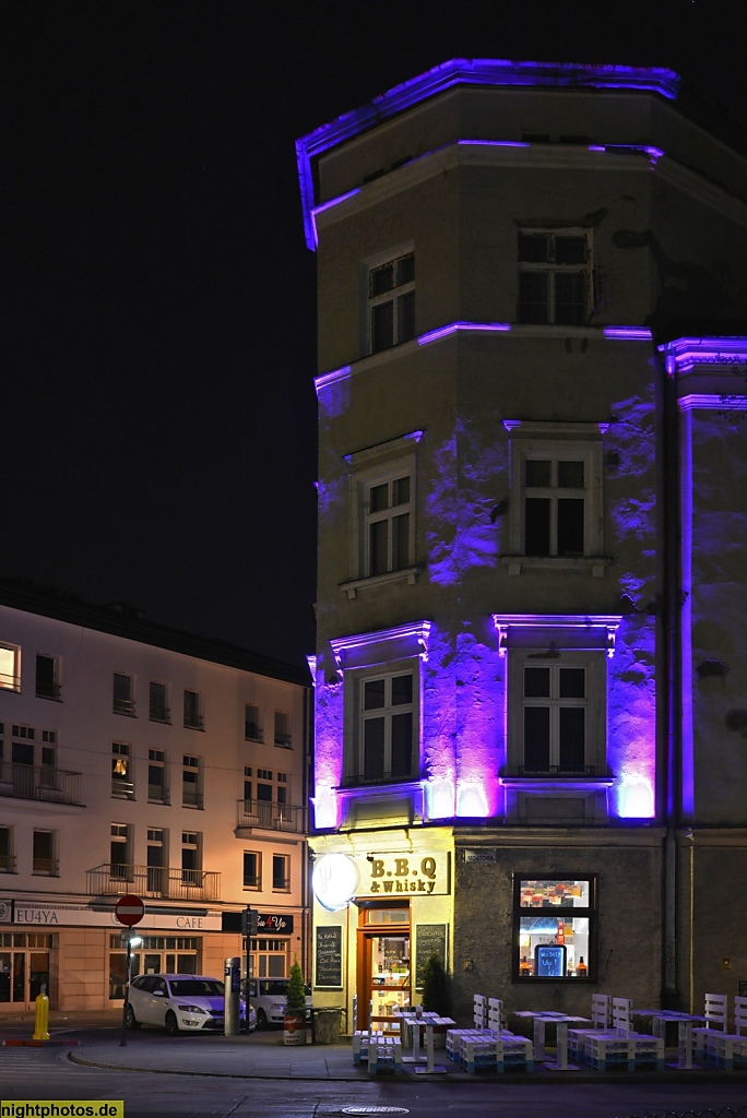 Krakau Kazimierz ehem Jüdischer Bezirk Gaststätte an der Ulica Mostowa Ecke Ulica Bochenska