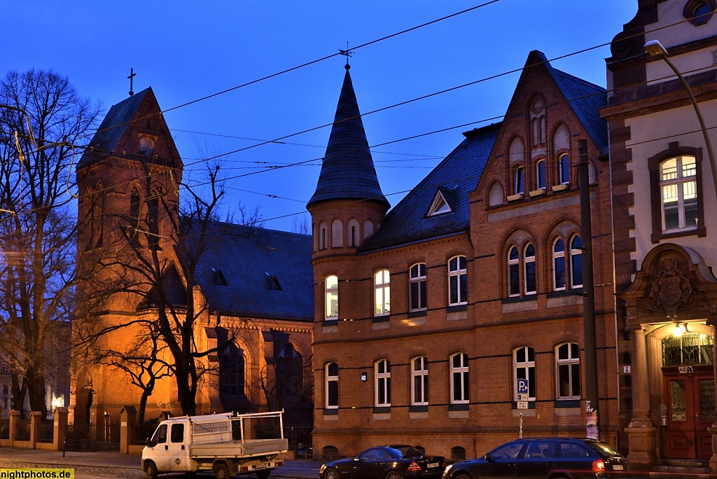 Berlin Köpenick Lindenstrasse ehemaliges Postamt erbaut 1892-1893 von E. W. J. Zimmermann heute Best-Sabel-Schule