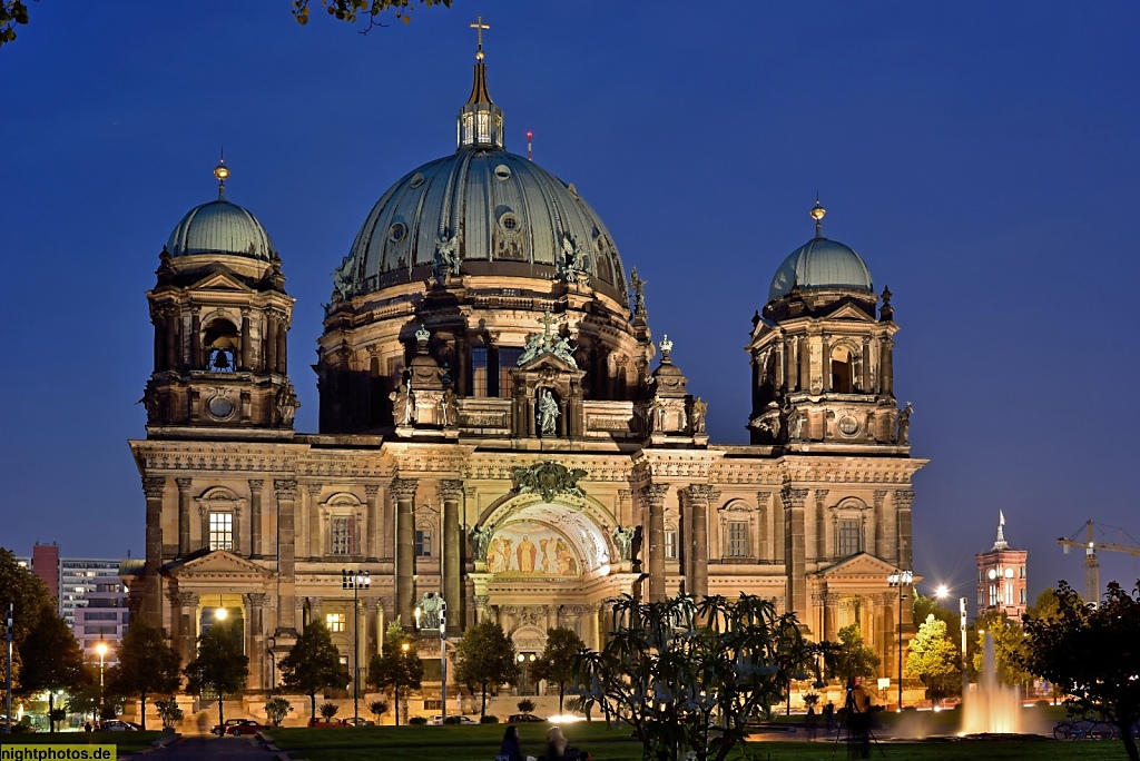 Berlin Mitte Berliner Dom erbaut 1894-1905 von Julius Raschdorff