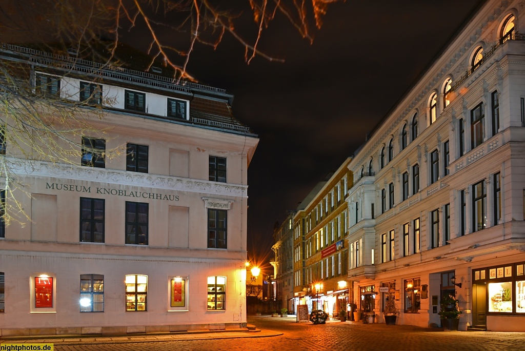 Berlin Mitte Knoblauchhaus erbaut 1759-1761 im Nikoliaviertel