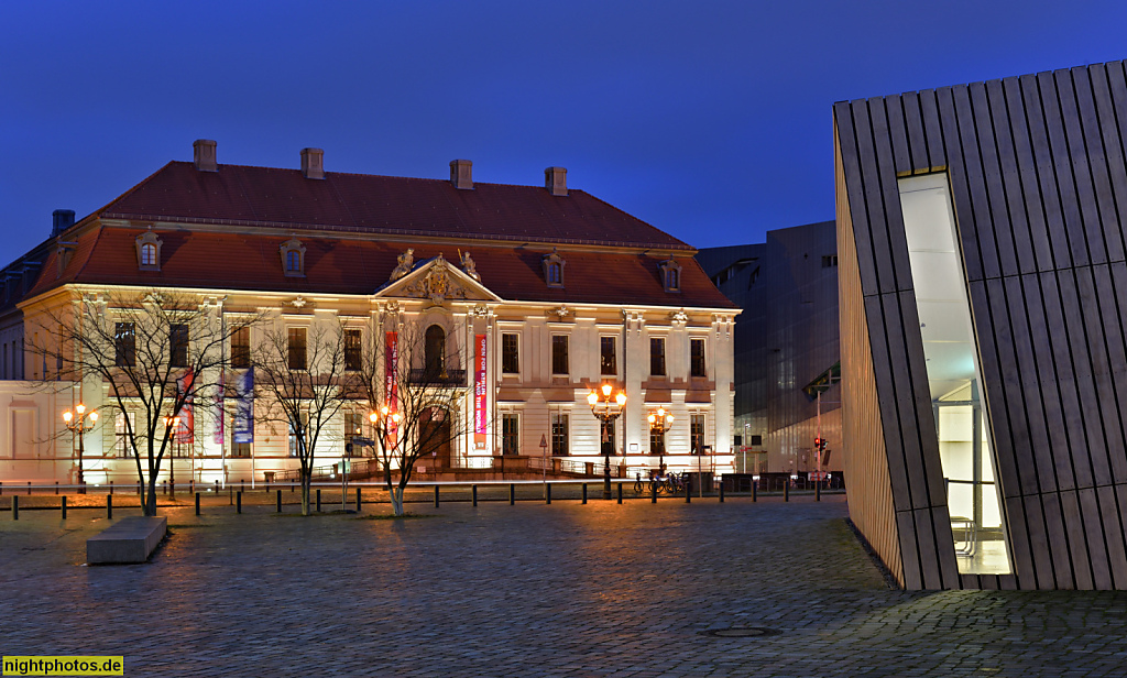 Berlin Kreuzberg Jüdisches Museum erbaut 1735 von Philipp Gerlach unter König Friedrich Wilhelm I. Wiederaufbau 1964-1967 von Günter Hönow mit Fassadenrekonstruktion