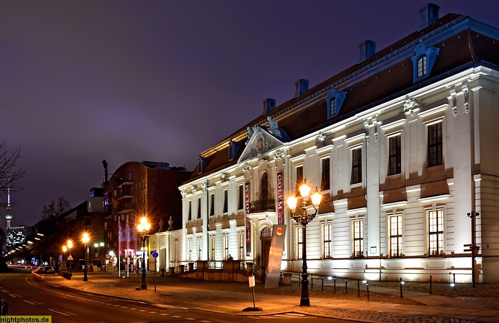 Berlin Kreuzberg Jüdisches Museum erbaut 1735 von Philipp Gerlach unter König Friedrich Wilhelm I. Wiederaufbau 1964-1967 von Günter Hönow mit Fassadenrekonstruktion