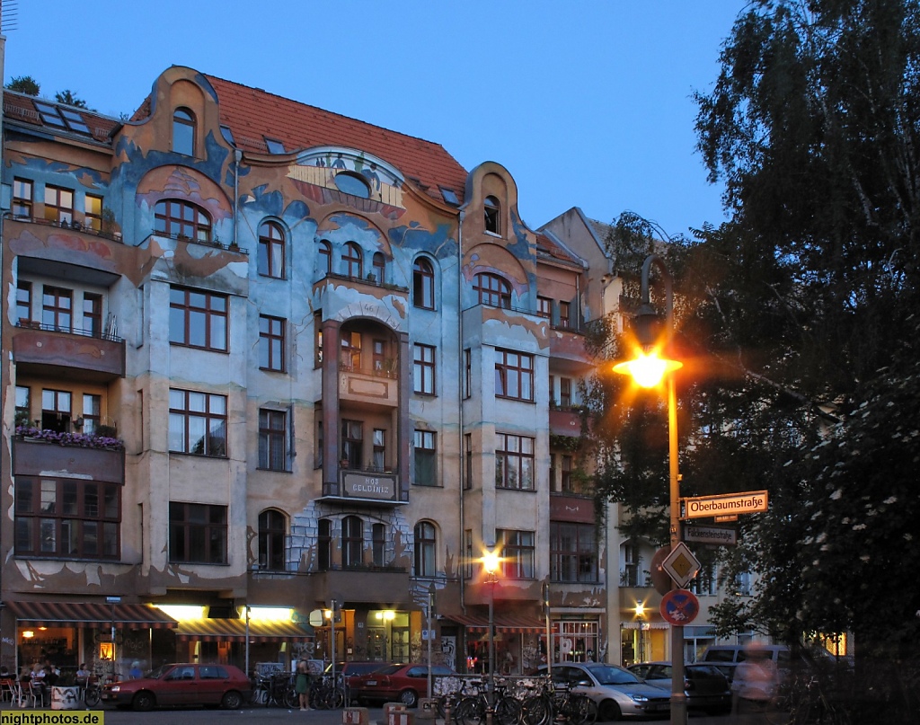 Berlin Kreuzberg Wandbild Falckensteinstrasse 46