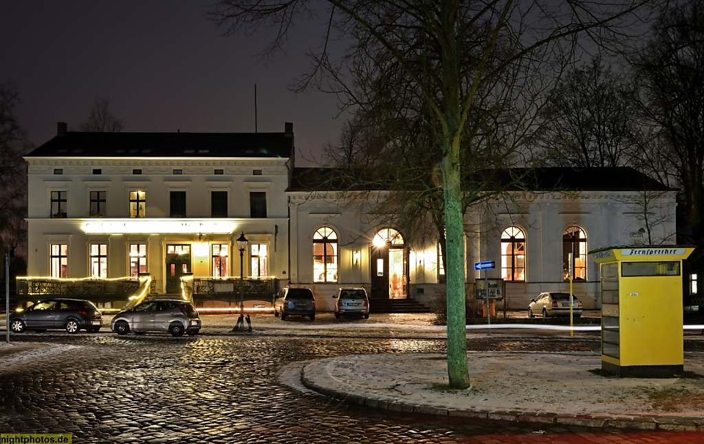 Berlin Lübars Gasthof Alter Dorfkrug mit Veranstaltungsraum LabSaal erbaut 1899