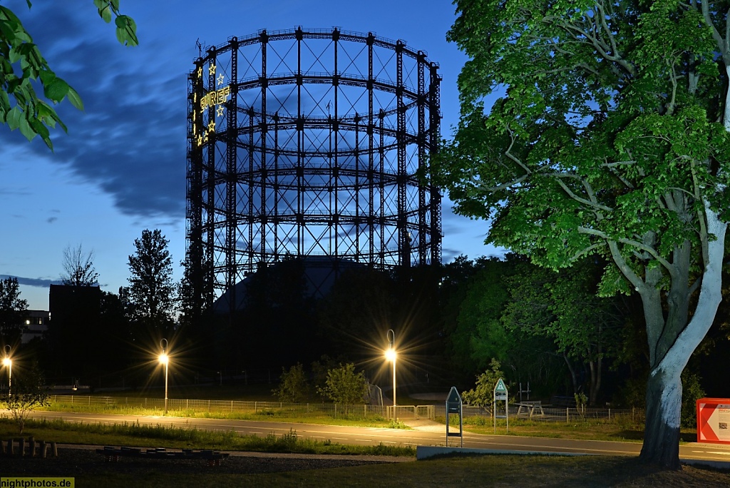 Berlin Schöneberg Gasometer erbaut 1908-1911