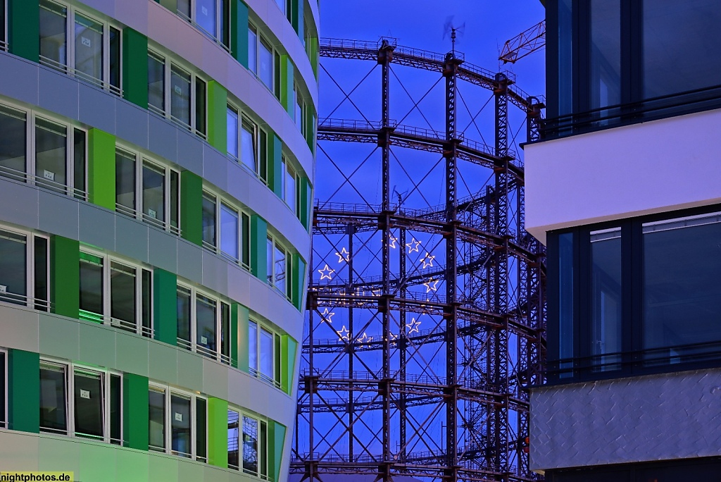 Berlin Schöneberg Gasometer erbaut 1908-1911