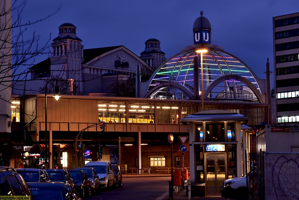 Berlin Schöneberg U-Bahnhof Nollendorfplatz Hochbahn