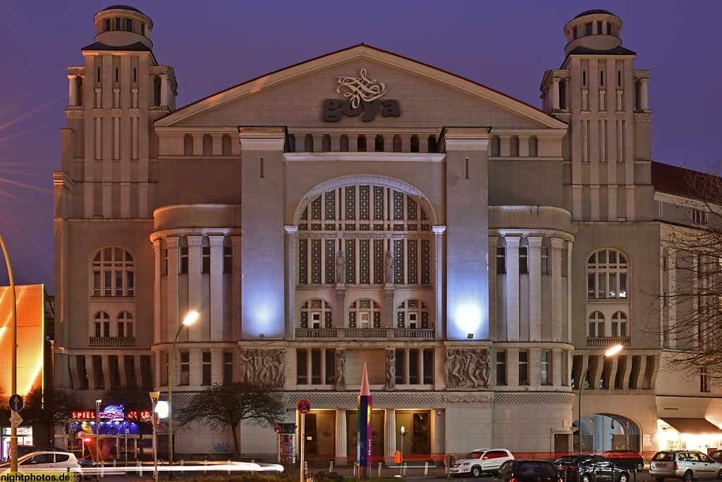 Berlin Schöneberg Metropol erbaut 1905-1906 von Architekt Albert Froelich im Büro Boswau und Knauer als Neues Schauspielhaus