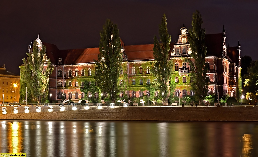 Wrocław Breslau Nationalmuseum erbaut 1883-1886 von Karl Friedrich Endell Muzeum Narodowe we Wrocławiu