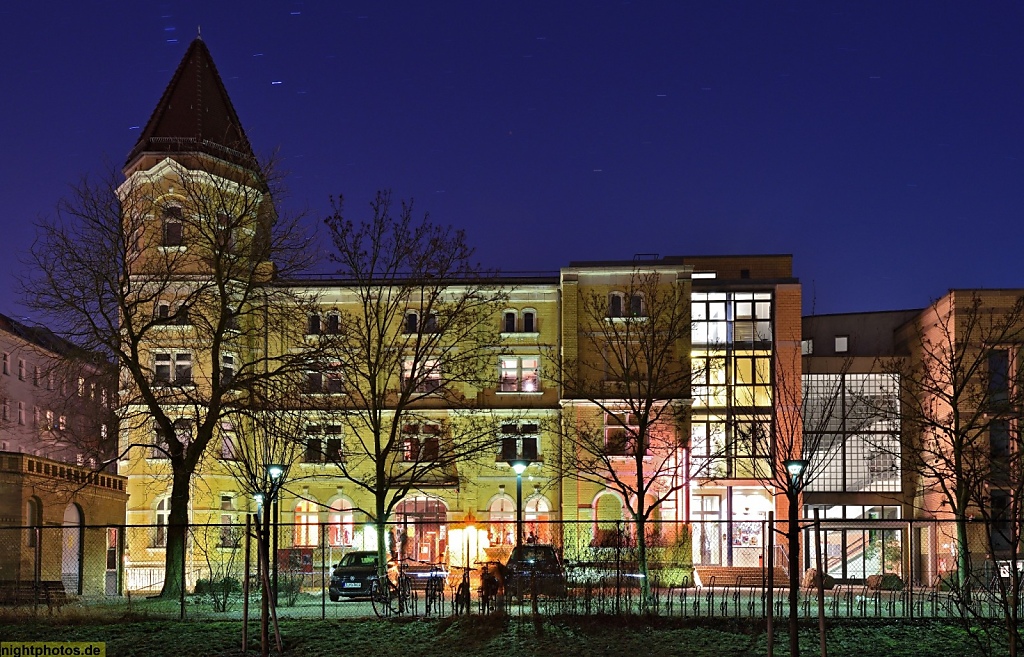 Berlin Neukölln Werkstatt der Kulturen seit 1993. Erbaut 1850-1902 als Bergschloss-Brauerei von Architekten Hanner und Hering